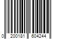 Barcode Image for UPC code 0200181604244