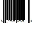 Barcode Image for UPC code 020023000085