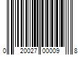 Barcode Image for UPC code 020027000098