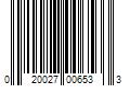 Barcode Image for UPC code 020027006533