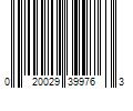 Barcode Image for UPC code 020029399763