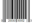 Barcode Image for UPC code 020030000023