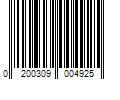 Barcode Image for UPC code 0200309004925