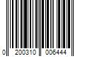 Barcode Image for UPC code 0200310006444