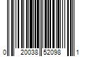 Barcode Image for UPC code 020038520981