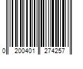 Barcode Image for UPC code 0200401274257