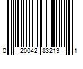 Barcode Image for UPC code 020042832131