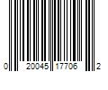 Barcode Image for UPC code 020045177062