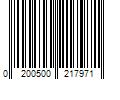 Barcode Image for UPC code 0200500217971