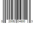 Barcode Image for UPC code 020052048003