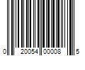 Barcode Image for UPC code 020054000085