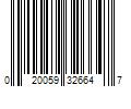 Barcode Image for UPC code 020059326647