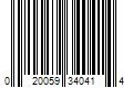 Barcode Image for UPC code 020059340414