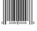 Barcode Image for UPC code 020060000086