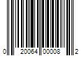 Barcode Image for UPC code 020064000082