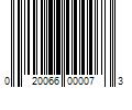 Barcode Image for UPC code 020066000073