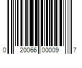 Barcode Image for UPC code 020066000097