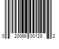 Barcode Image for UPC code 020066001292