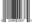 Barcode Image for UPC code 020066026370