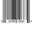 Barcode Image for UPC code 020066126834