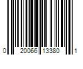 Barcode Image for UPC code 020066133801