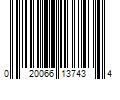 Barcode Image for UPC code 020066137434