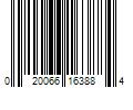 Barcode Image for UPC code 020066163884