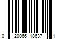 Barcode Image for UPC code 020066186371