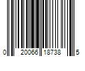 Barcode Image for UPC code 020066187385