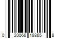 Barcode Image for UPC code 020066188658