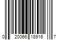 Barcode Image for UPC code 020066189167