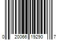 Barcode Image for UPC code 020066192907