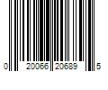 Barcode Image for UPC code 020066206895