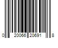 Barcode Image for UPC code 020066206918