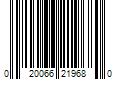 Barcode Image for UPC code 020066219680