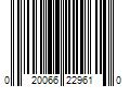 Barcode Image for UPC code 020066229610