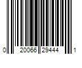 Barcode Image for UPC code 020066294441