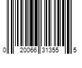 Barcode Image for UPC code 020066313555