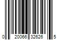 Barcode Image for UPC code 020066326265