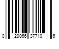 Barcode Image for UPC code 020066377106