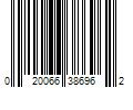 Barcode Image for UPC code 020066386962