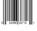 Barcode Image for UPC code 020066387181