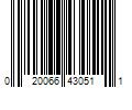 Barcode Image for UPC code 020066430511