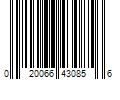 Barcode Image for UPC code 020066430856