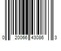 Barcode Image for UPC code 020066430863