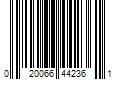 Barcode Image for UPC code 020066442361