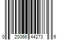 Barcode Image for UPC code 020066442736