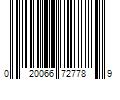 Barcode Image for UPC code 020066727789