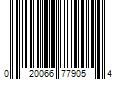 Barcode Image for UPC code 020066779054