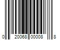 Barcode Image for UPC code 020068000088